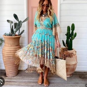 Spell Hendrix Tasseled Dress